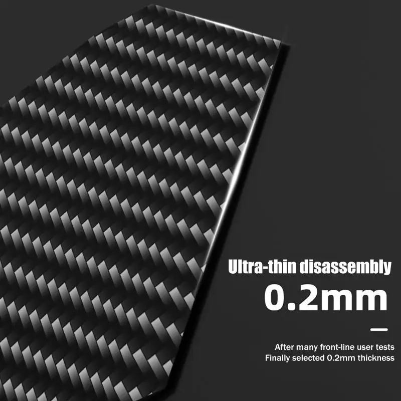 إصلاح الإلكترونيات تفكيك الأدوات اليدوية ألياف الكربون غير المغناطيسي كشط التحديق أداة مجموعة ورقة للهاتف المحمول #3