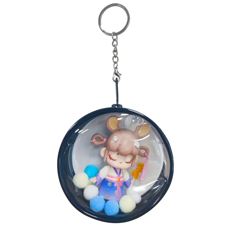 Anime Badge Case Protective for 9cm Doll BJD Ita Bag Accessories Girls Anime DIY Pins Display Decoration Multiple Case Ornaments