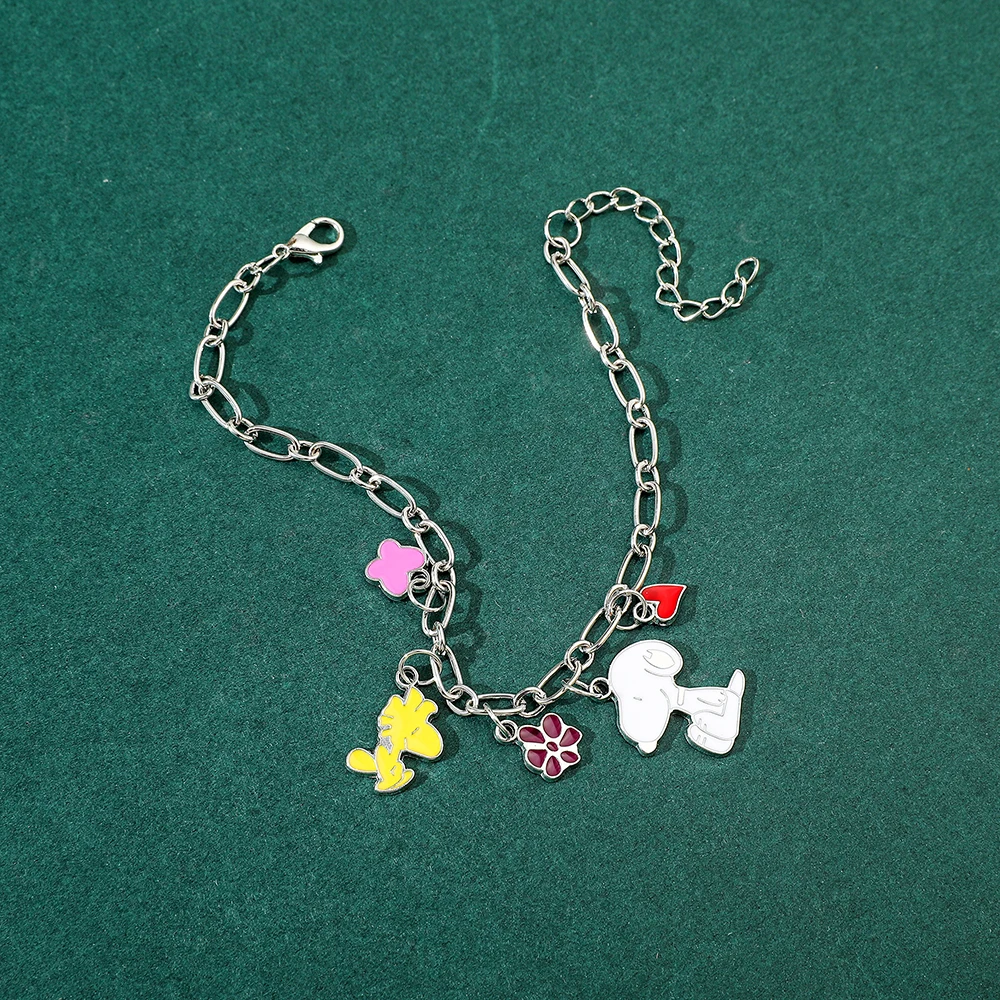 1 Stück Snoopy Armband Perlenarmband Freundschaftsaccessoires – Detail 3