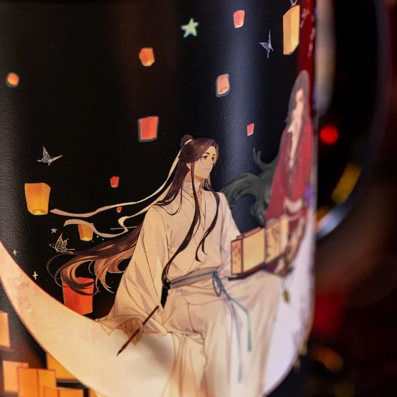 Heaven official’s blessing Mug cup anime products accessory Xielian Huacheng tian guan ci fu cartoon characters TGCF Ceramic cup