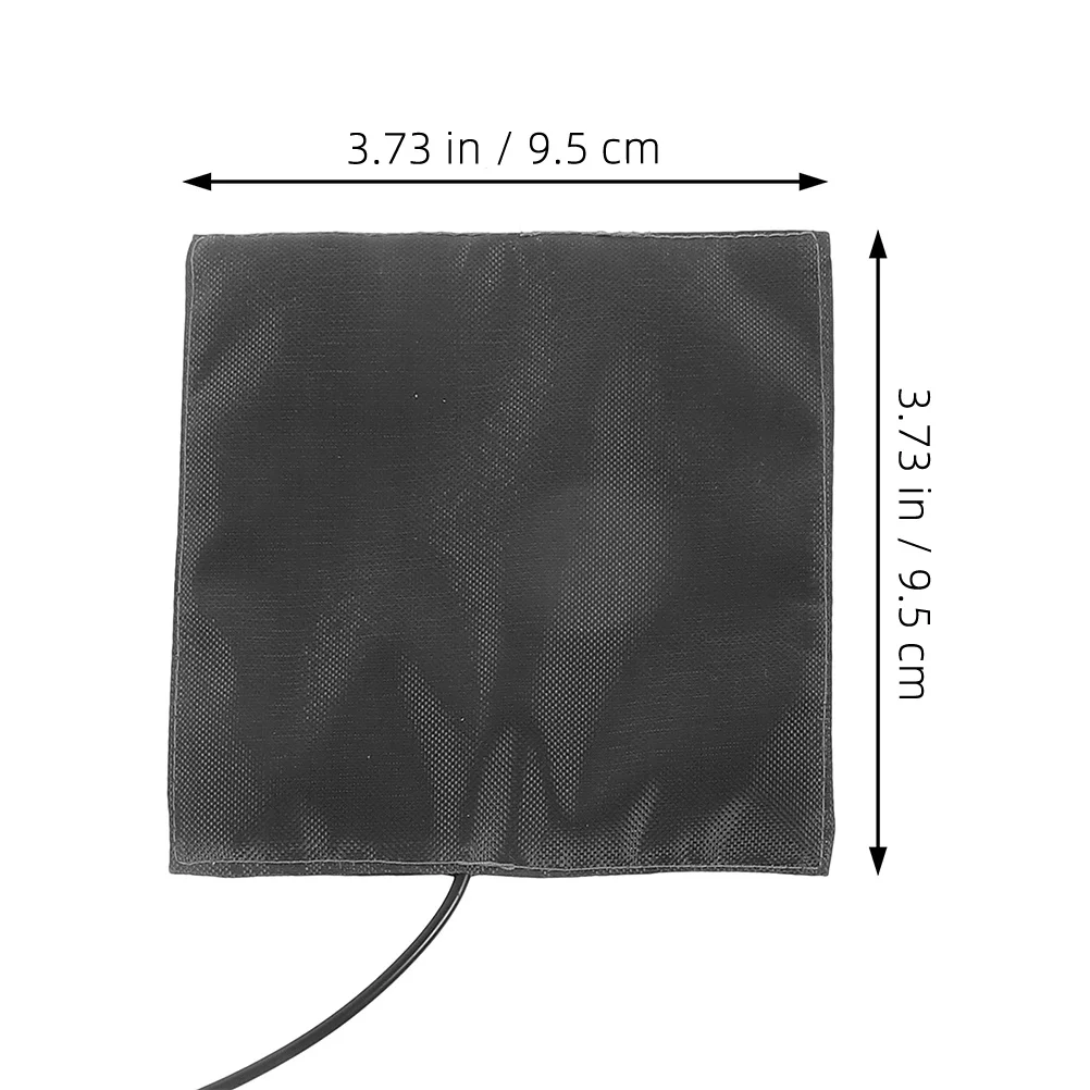 Estera térmica USB para mascotas, calefacción rápida, cama cálida de bajo consumo para hámsteres, Chinchillas, loros, conejos, animales pequeños, hogar o cría