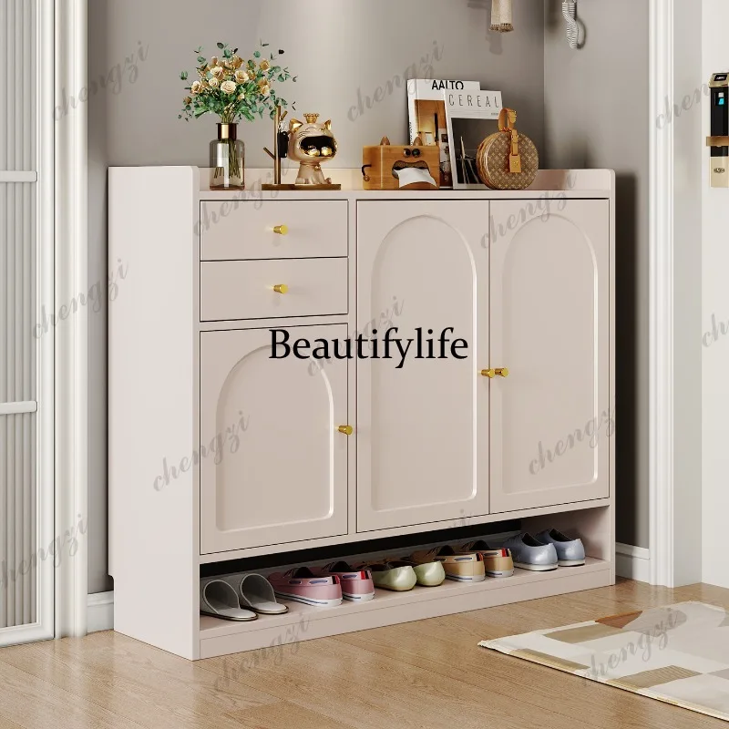 P182 High Quality Modern Shoe Cabinet Nordic Minimalist Entryway Corridor Shoe Cabinet Organizers Storage Szafka Na Buty Furnitu