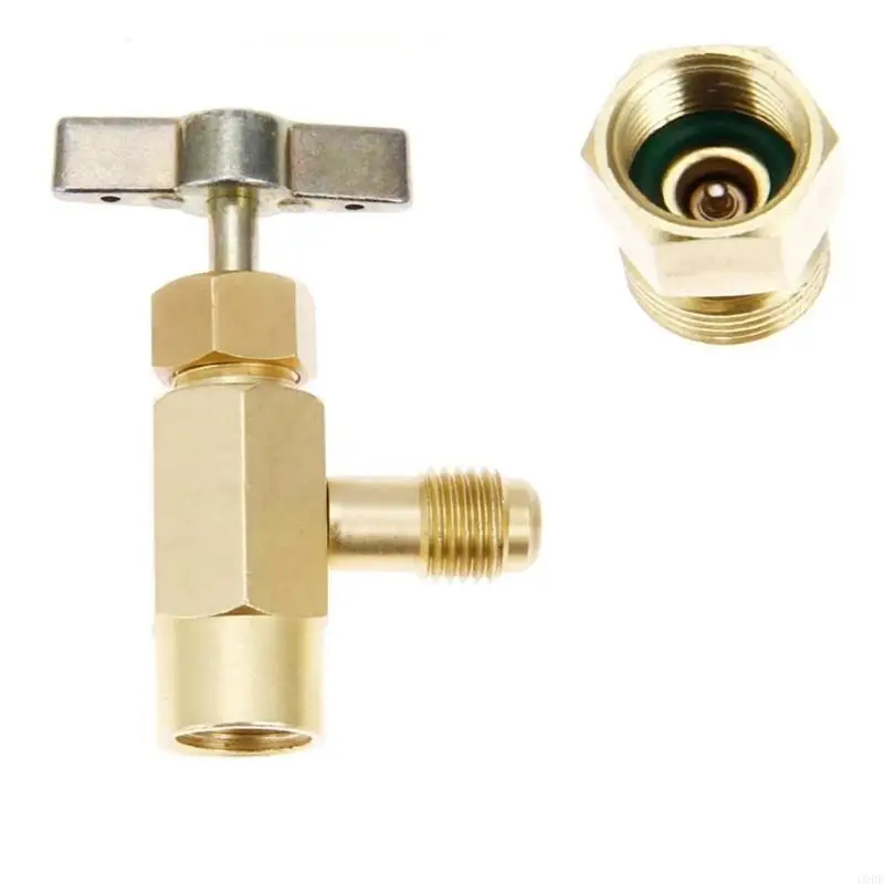 Praktis R134A Pengisian Katup AC Valves Safety Refrigerants Valves Metal AC