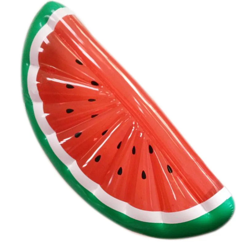 Inflatable Giant Pool Float Mattress Toys Watermelon Pineapple Cactus Beach Swimming Ring Fruit Float Air Mattress