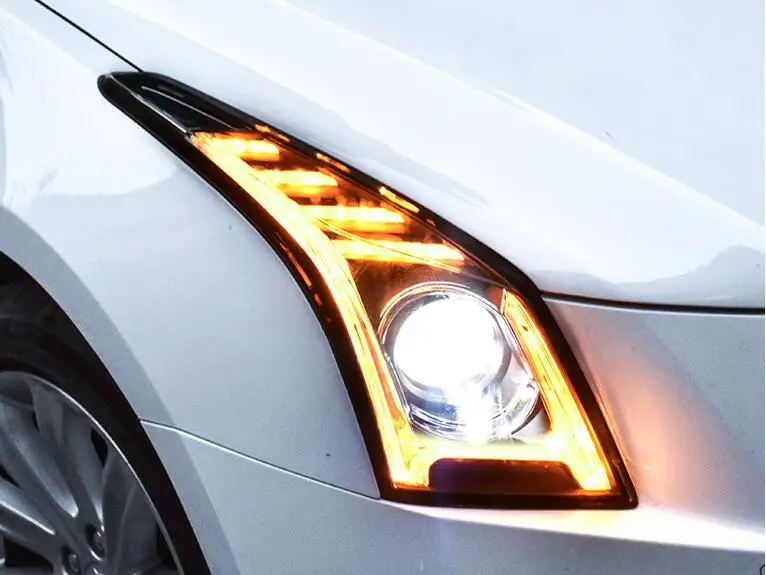 

Поп-шоу, бампер для фар ATSL 2014 2015 2016, ATSL LED H7 hid Q5, биксеноновые линзы ближнего света