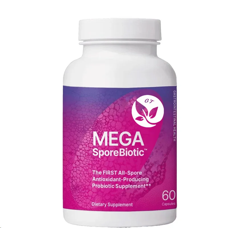 البروبيوتيك Megasporebiotic يعزز الجهاز الهضمي - المكملات الغذائية البروبيوتيكية للرجال والنساء