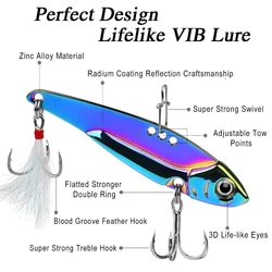Señuelo vibrador News Vib Blade – Hundimiento para lubina y lucio