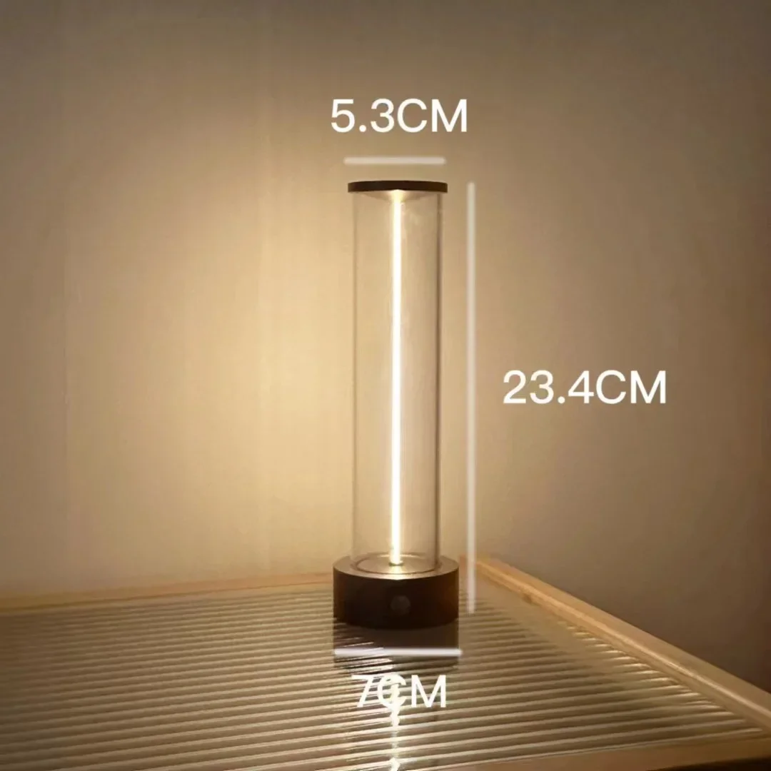 Touch USB Ricarica Atmosfera Lampada da scrivania LED Moderna Semplice Luce notturna Regalo creativo Lampada per atmosfera quantistica