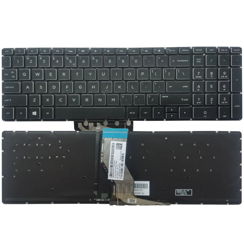 Z FOR HP Pavilion Power 15-CB 15-CB024CL 15-CB077CL Keyboard US Backlit 926893-001