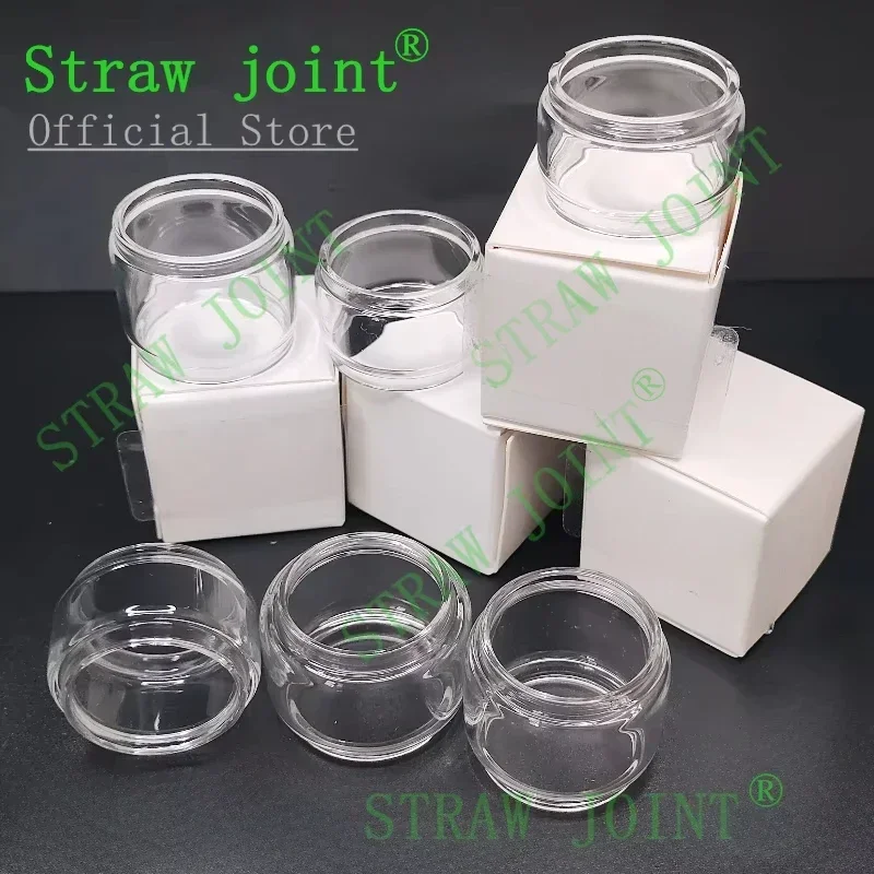 

Straw Joint 5PCS Clear Bulb Glass Base Tube for Aqua / Master V2 4.5ml / Cobra 5ml