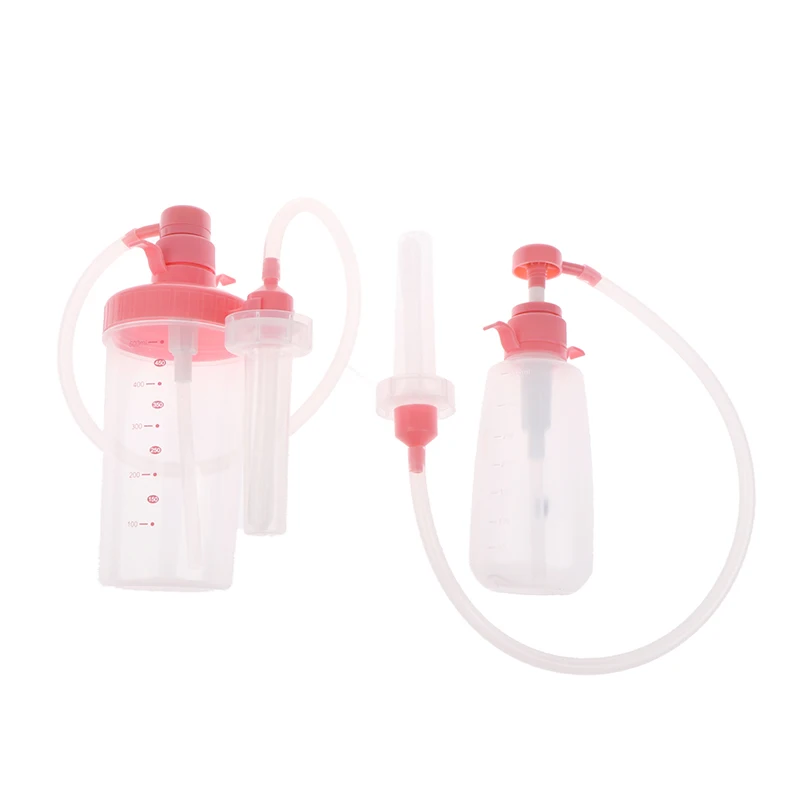 500ml/350ml Vaginal Clearner Anal Douche Enema Reusable Medical Vagina Irrigator Ass Anus Cleaning Syringe Female Vagina Washer