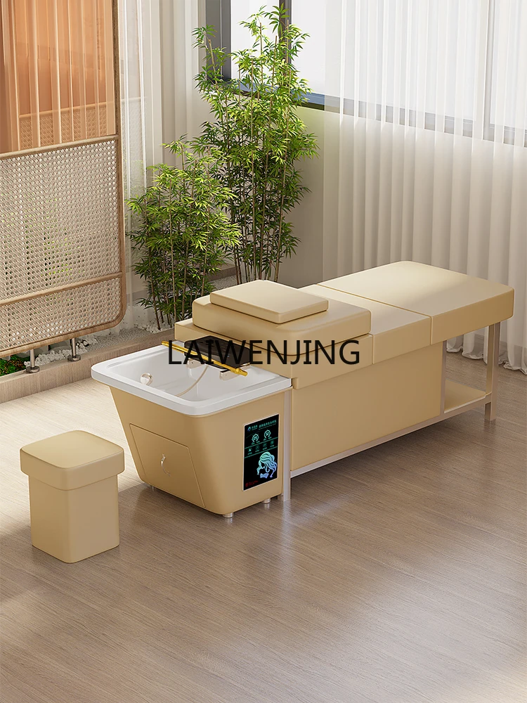 

Beauty salon water storage bed constant temperature water circulation fumigation massage Thai hair treatment shampoo bed