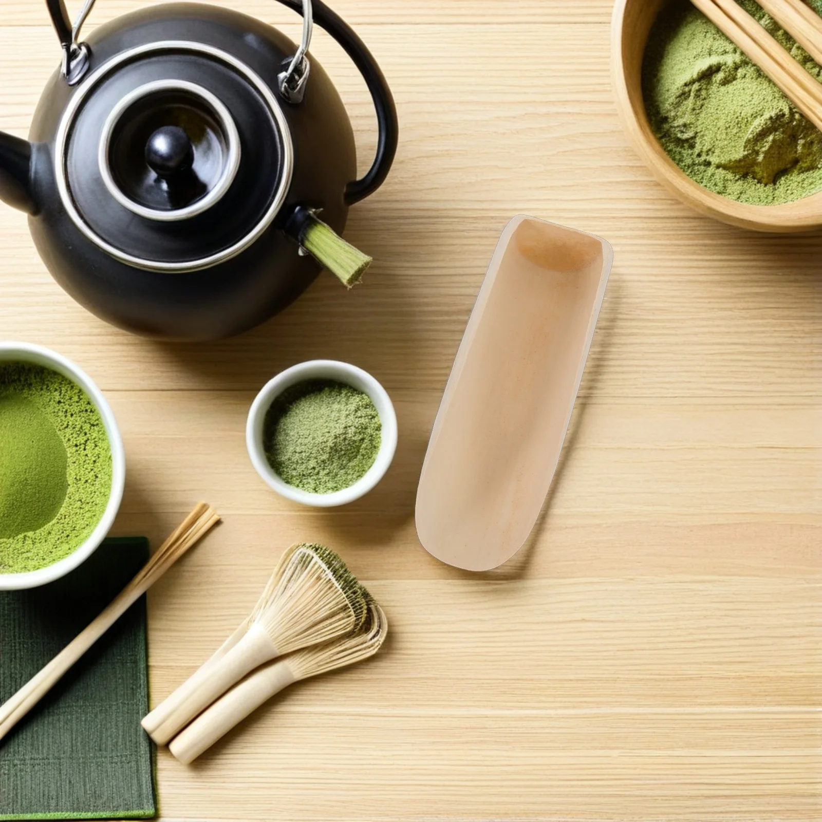 

Bamboo Spoon Handmade For Loose Leaf Tea Coffee Spices Condiments Matcha Kung Fu Tea Accessories Scoop Tool