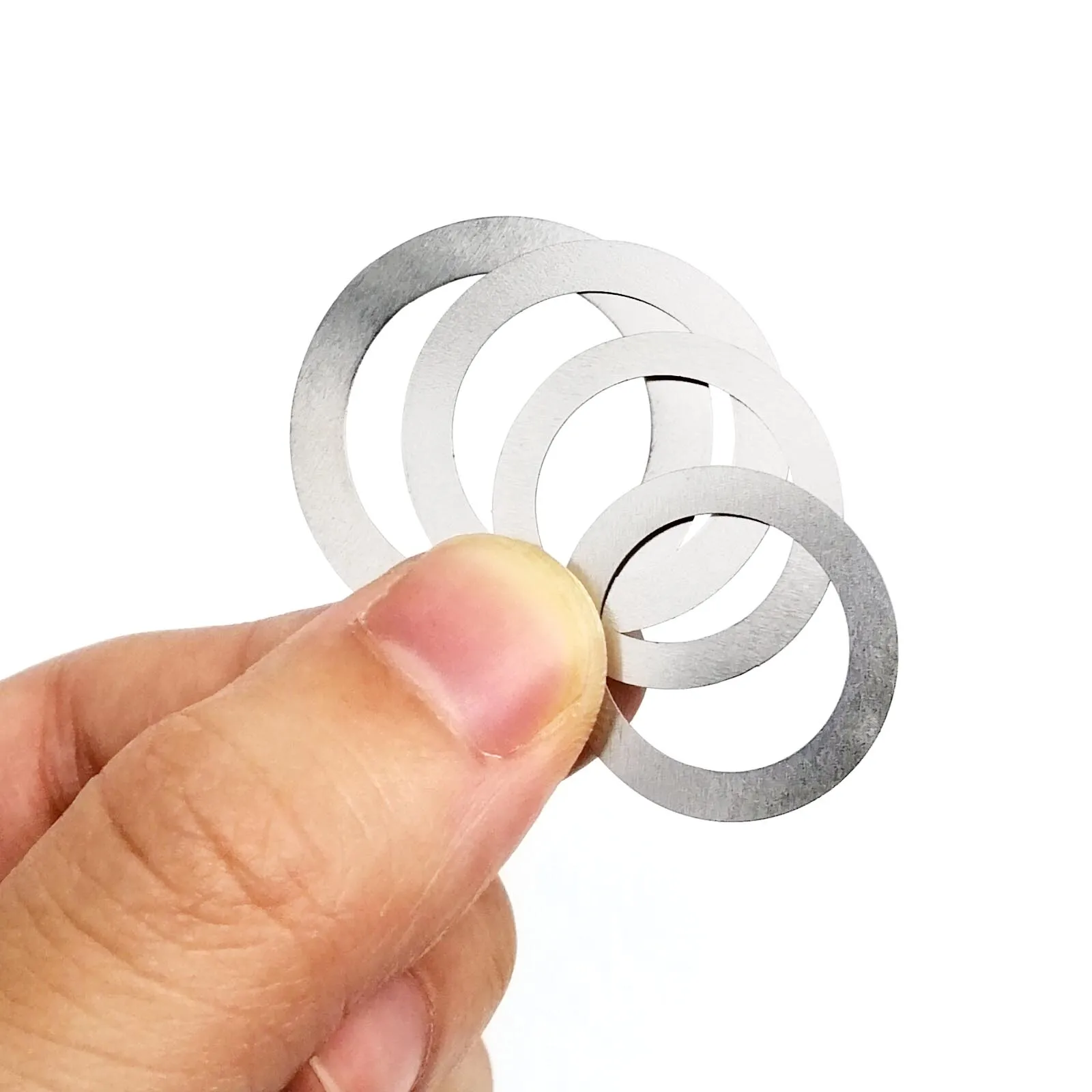 1 Box Ultra Thin Adjusting Shim Washer Mix Sizes 0.1mm 0.2mm 0.3mm M3 to M20 Ultrathin Flat Gasket Kit Set 304 Stainless Steel