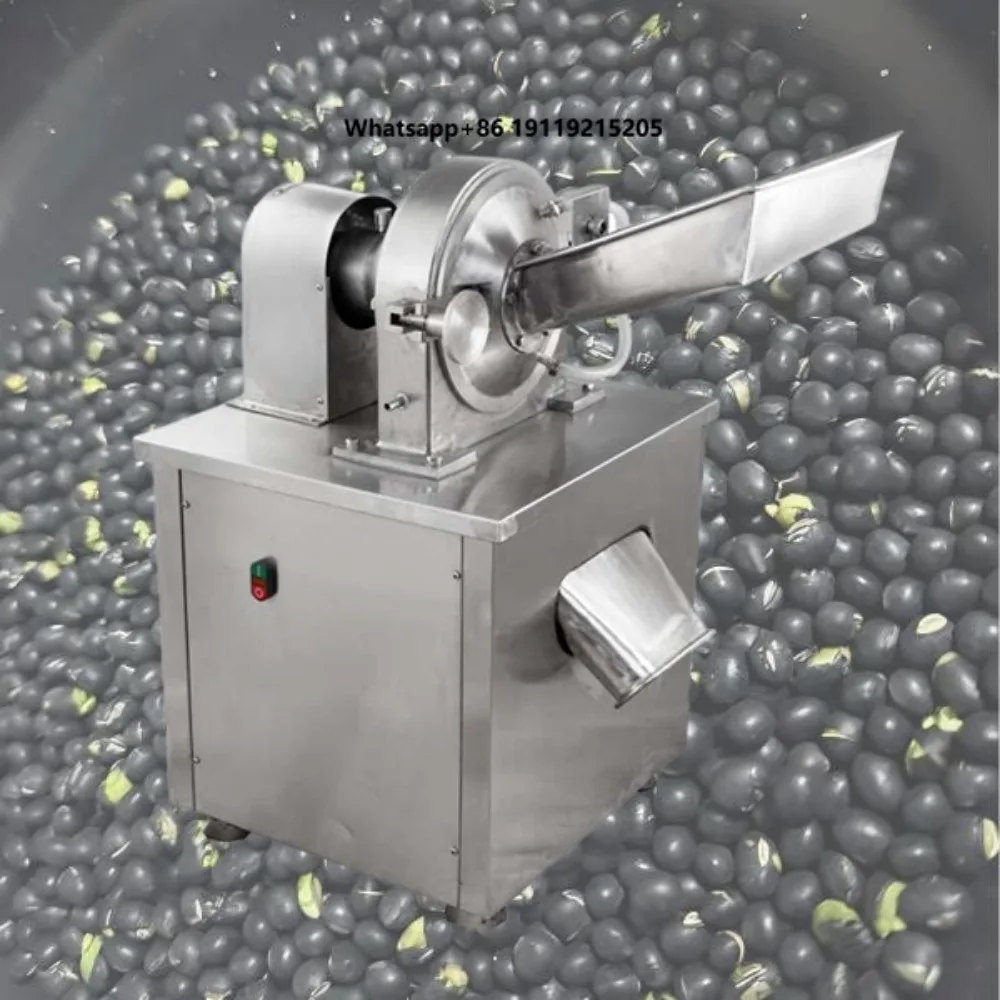 Multi-functional Dried Chilies Black Soybean Grain Mill Animal Food Commercial Grain Grinder Cassava Flour Making Machine