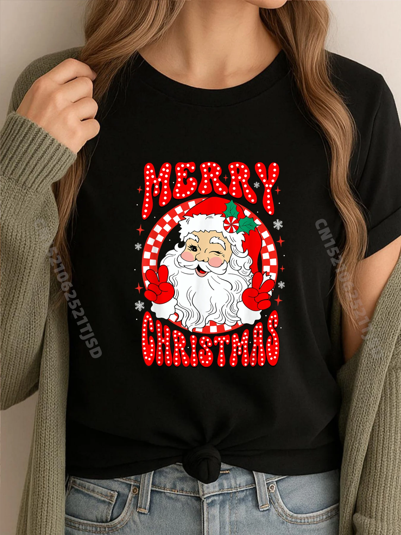 

Ретро С Рождеством Санта-Клаус Xmas Vibes Розовые футболки с рисунком Camiseta День Святого Патрика