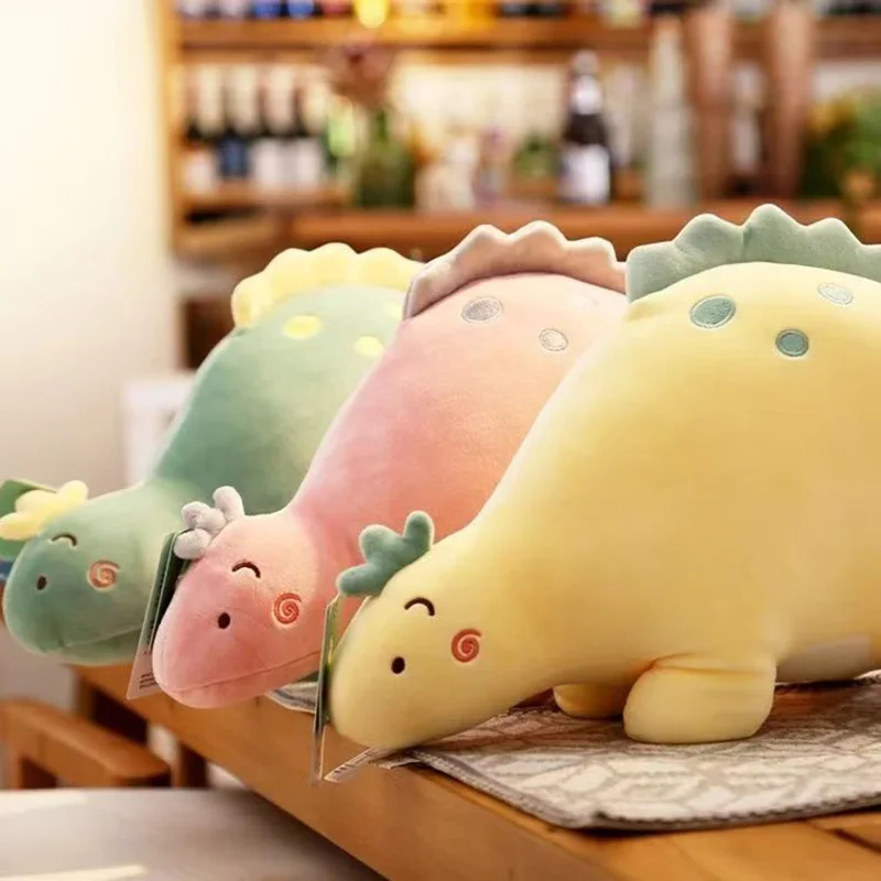 

Кукла Динозавр Плюшевая игрушка Мультяшная девушка Спальная подушка для подарка на день рождения Кукла