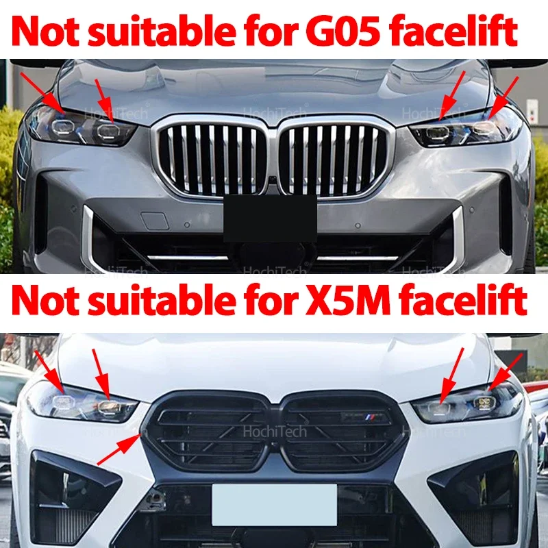 新しい LED ホワイトライトグリル BMW X5 G05 X5M F95 Pre-LCI 2019