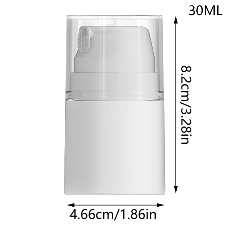 ขวดเครื่องสำอางแบบเติมได้ ป้องกันการรั่วซึม ขนาด 30/50/100 มล. แบบพกพาสำหรับเดินทาง