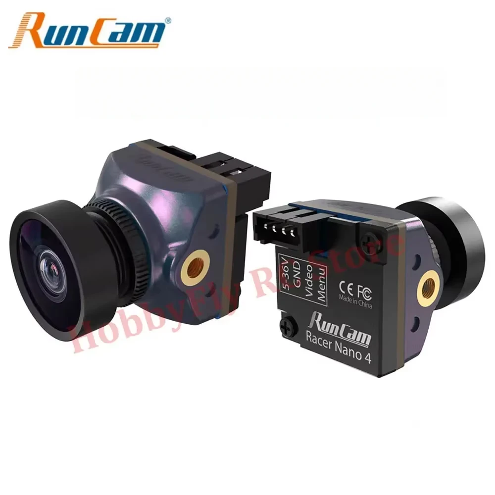

RunCam Racer Nano 4 1200TVL Super WDR CMOS Sensor Waterproof LED Lighting Track Mode FPV Camera NTSC/PAL for RC Racing Drone