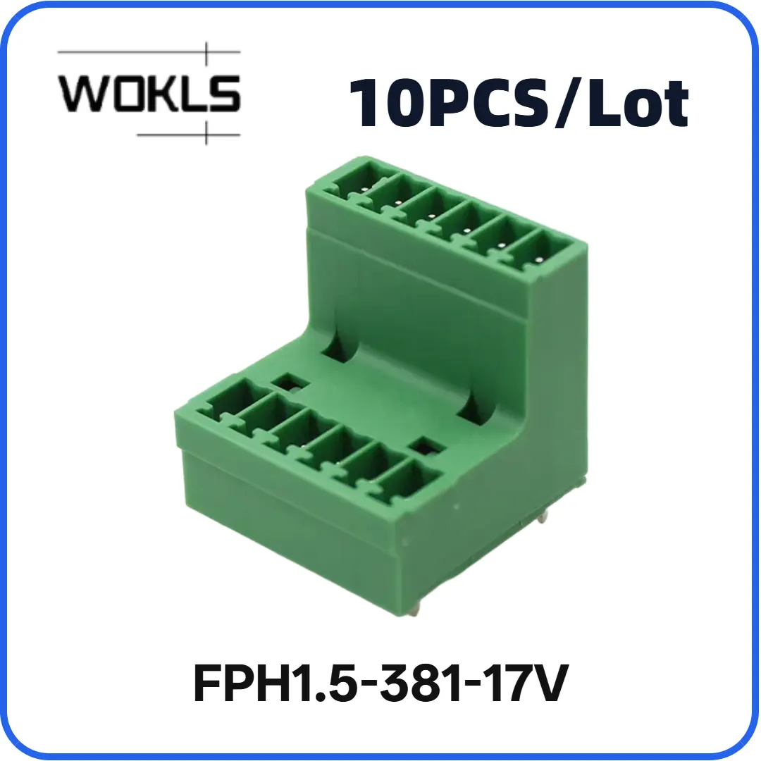 WOKLS Factory 3.81mm Double-layer Phoenix-style Pluggable Terminal Block 15EDGRT KF2EDGRT