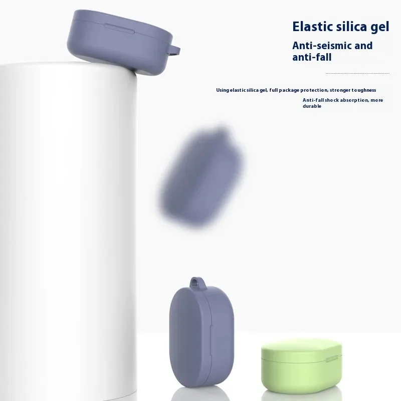 Redmi airdots drahtlose Bluetooth-Headset Schutzhülle redmi einfarbige flüssige Silikons chale Aufbewahrung sbox einfache Persönlichkeit