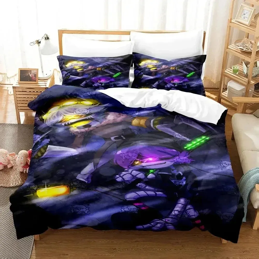 3D Print Murder Drones Bedding Set Duvet Cover Bed Set Quilt Cover Pillowcase Comforter king Queen Size Boys Adult Bedding Set