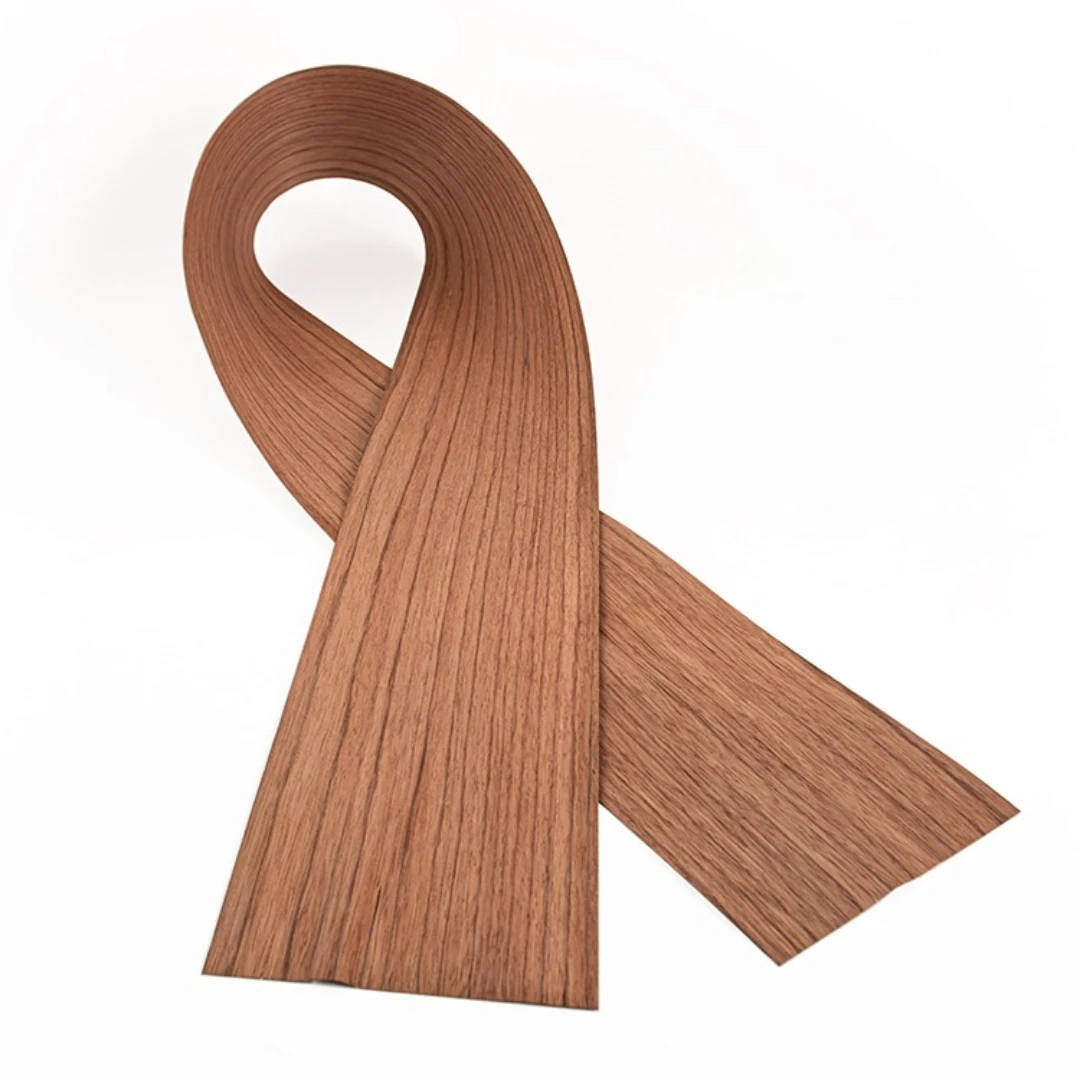 0.5 مللي متر سميكة الطبيعية الأحمر خشب الورد القشرة لصنع الأثاث الخشبي خزانة مضرب تنس الطاولة الوجه صياغة الزخرفية #3