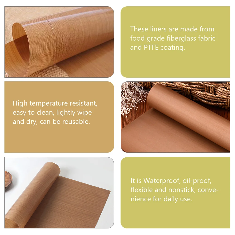 

Baking Trays for Oven Oil Cloth Supplies Macaron Microwave Coffee Glass Fiber Non-stick