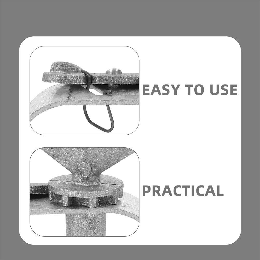 

1 комплект, тросовая лебедка для покрытия бассейна, алюминиевый дизайн, сверхмощный затяжитель троса с храповым механизмом для наружного покрытия бассейна