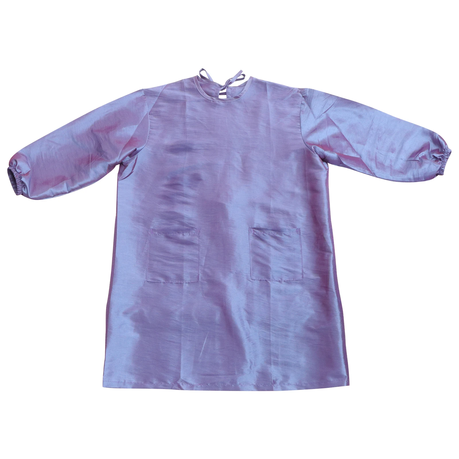 

Waterproof and Hair Resistant Apron Barber Shop Supply Long-sleeved Cloak Smock