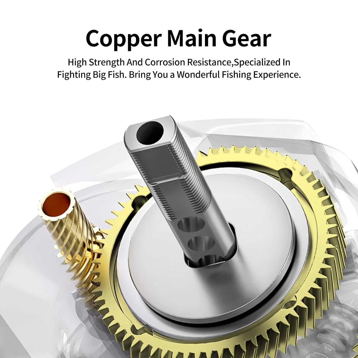 JOHNCOO ARES Carrete Baitcast agua salada marco aluminio perfil bajo