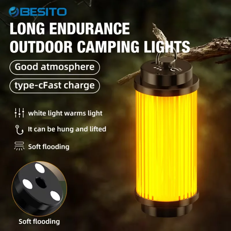 Linterna de Camping Recargable USB de 3000mAh, 38-KT, 38 Luces, 38 Explora, Lámpara para Tienda de Campaña, Potente Mini Linterna LED, Luz para Campamento