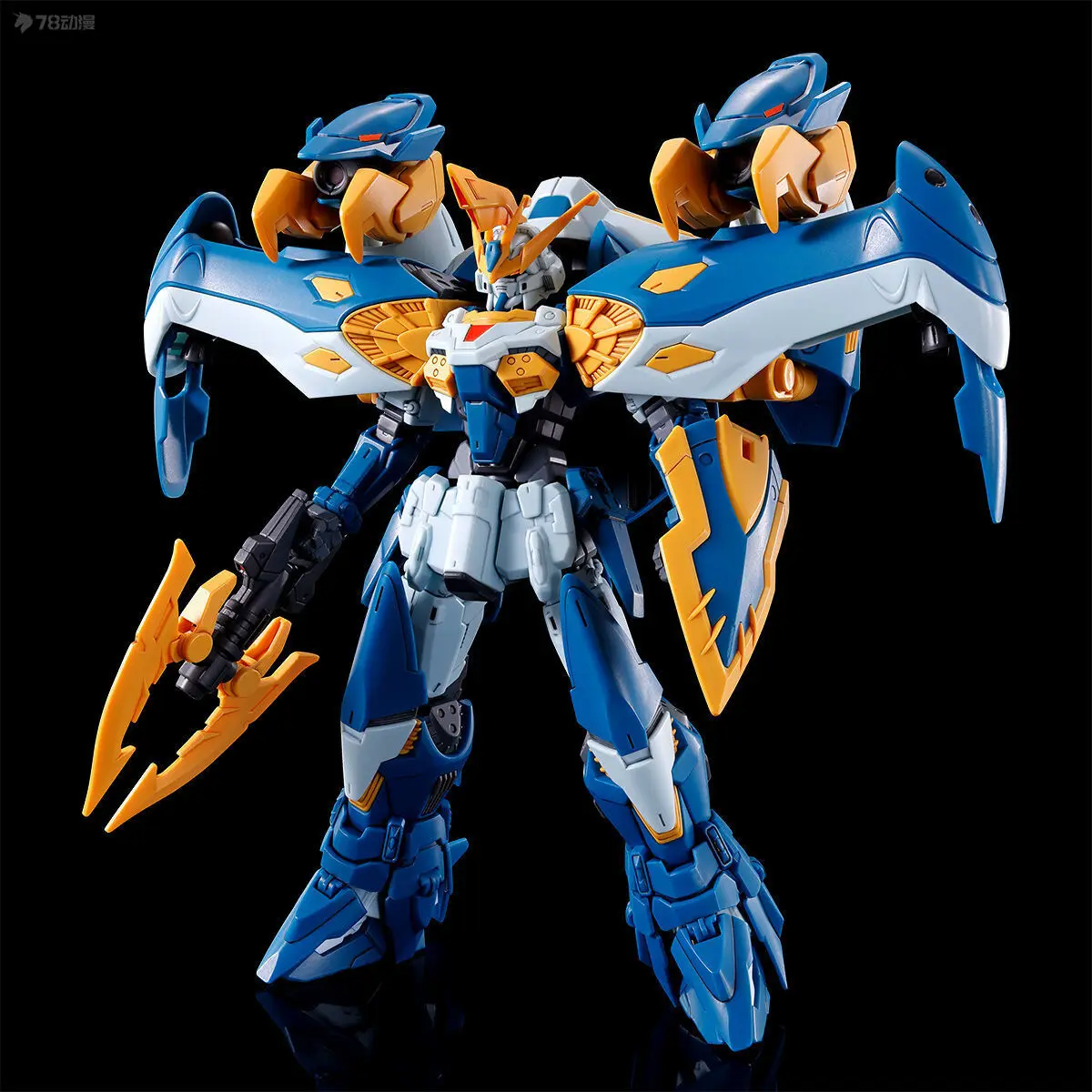 BANDAI Original HG Web-Exclusive Version GUNDAM BURN LAPIUS 1/144 อะนิเมะประกอบของขวัญของเล่นสําหรับชายสะสมเครื่องประดับ