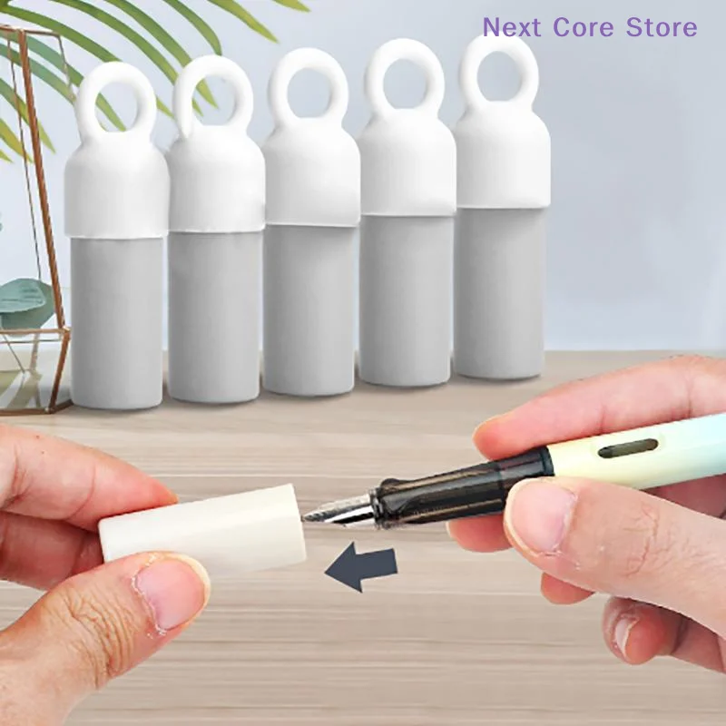 [NC]10/20PCS No-wash Replenishment Liquid Fountain Pen Lubricator Prevent Dry Ink Blockage Tip Wet Cleaner Stationery Supplies