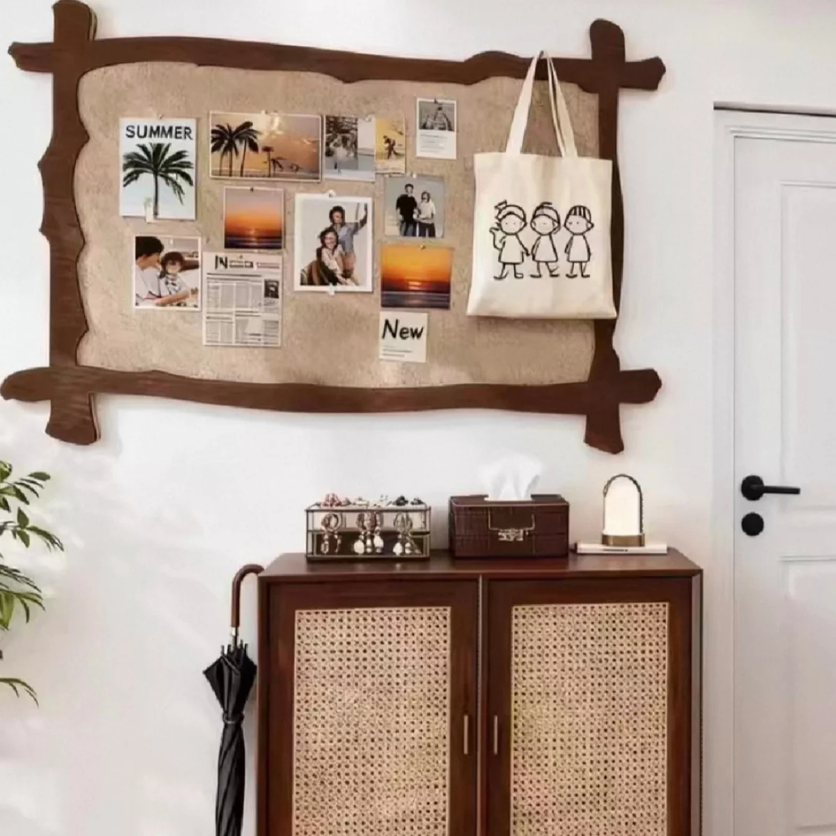 Modern Felt Bulletin Board Home Decoration Felt Photo Wall Information Board Message Board DIY Personalized Space Decoration