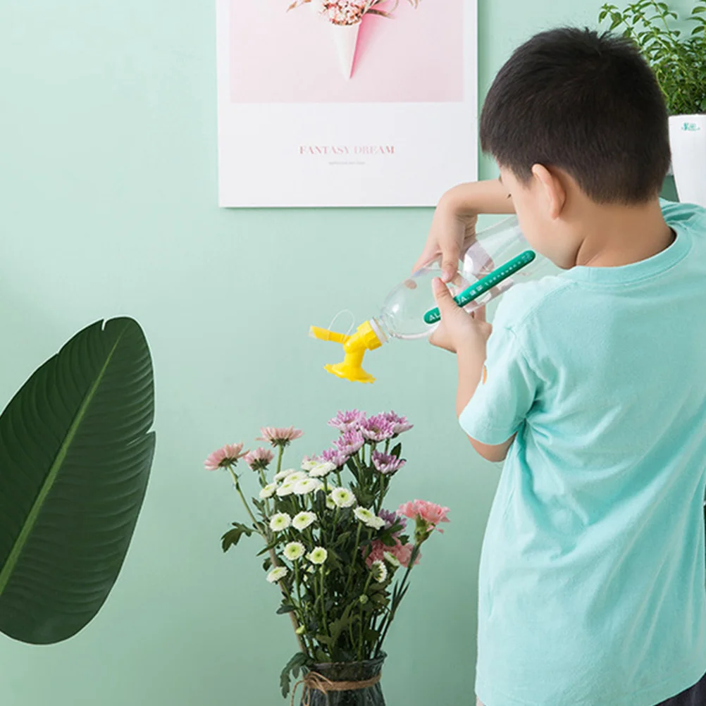 

6pcs Watering Can Sprinkler Nozzle Plastic Bottle Sprinklers Fine Mist Spray Head For Flower Bonsai Garden Tool Irrigation Cap