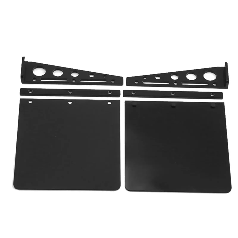 Practical 1 Pair Mud Flaps Fender Decoration for Tamiya 1/14 RC Truck Tractor Trailer Car Tipper SCANIA MAN DIY Upgrade Parts