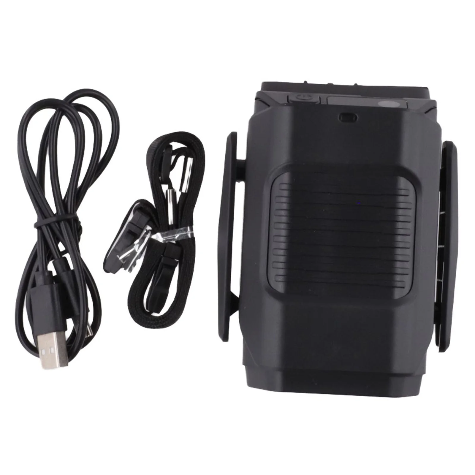 

Поясной вентилятор с перезаряжаемой батареей емкостью 6000 мАч, 100 скоростей и встроенным светодиодным фонариком для пеших прогулок и работы на открытом воздухе