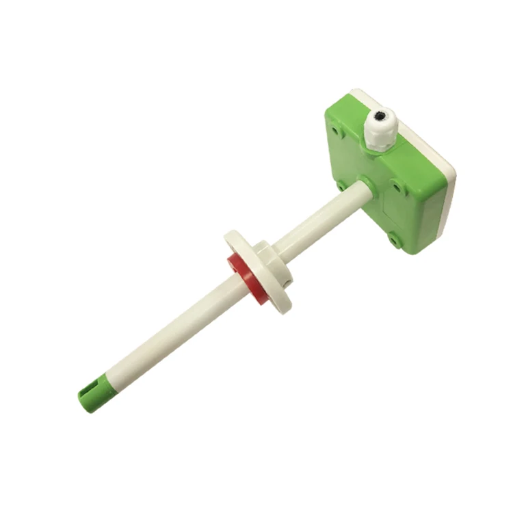 Duct Mounted Wind Speed Transmitter 4-20ma Air Velocity Sensor Modbus