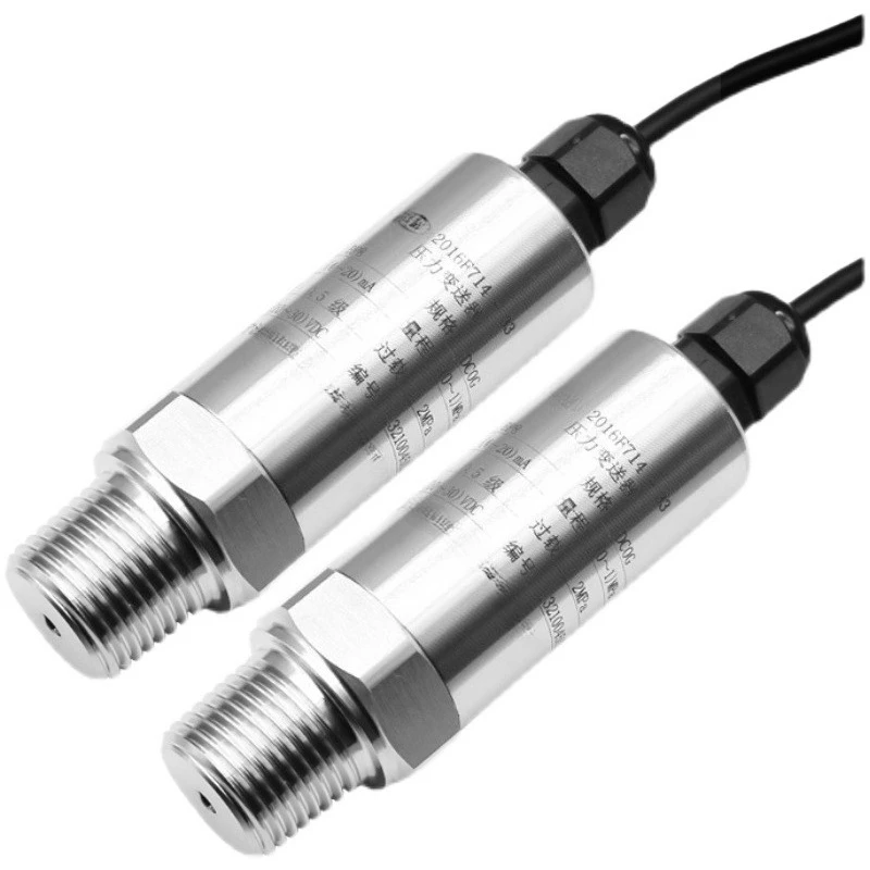 Diffused Silicon Pressure Transmitter Hydraulic Pressure Pneumatic Hydraulic Compact Sensor