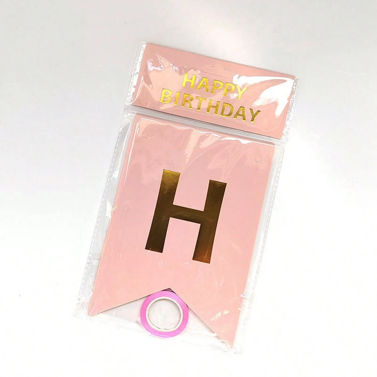 Meerjungfrauenflosse Banner Heißprägung HAPPY BIRTHDAY Papier-Wimpelkette Geburtstags-Jubiläums-Party Hintergrund Hängedekoration Girlande – Detail 23