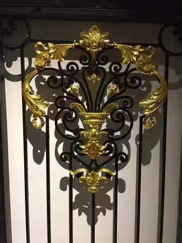 Fancy Wrought Railings Balcony Balustrade Rustic Decorative Zinc Steel Balcony Railing