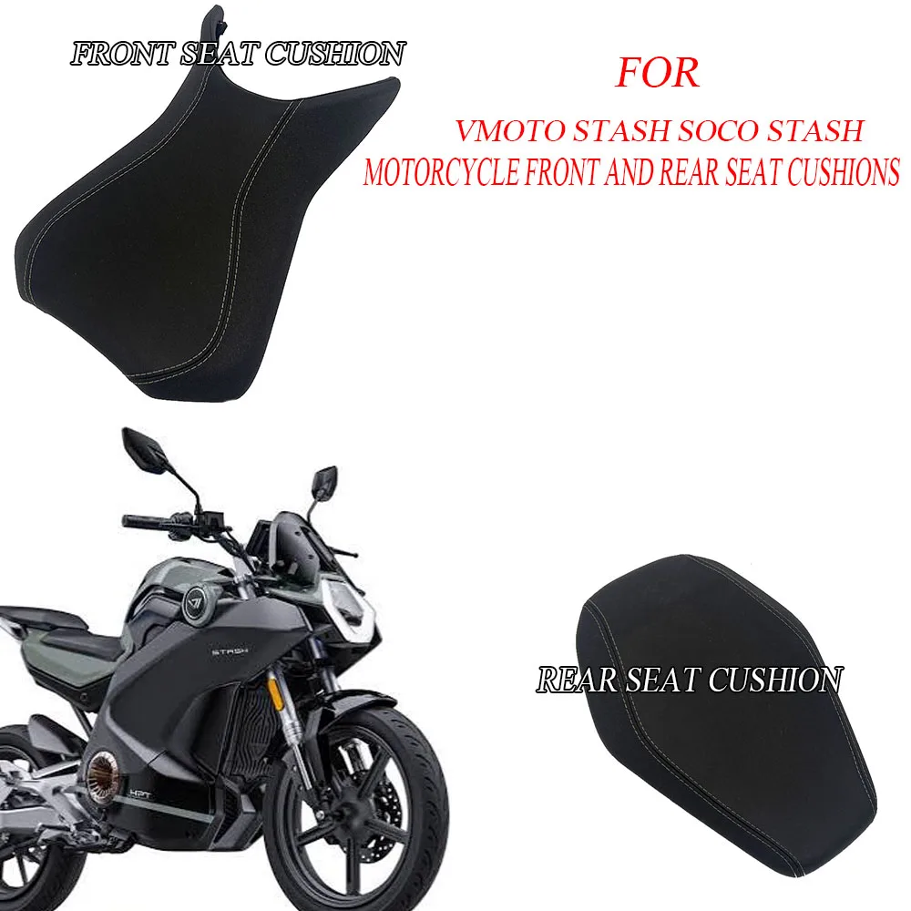 For VMoto STASH SOCO STASH Adventure Motorcycle Seat Cushions Motorcycle Front Rear Seat Pillion