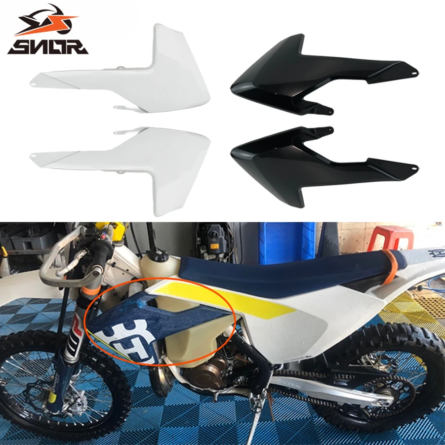 

SNOR Motorcycle Front Side Spoiler Kit Motocross Radiator Shrouds Panels For HUSQVARNA TC125 250 TX300 FS450 FC450 FX350