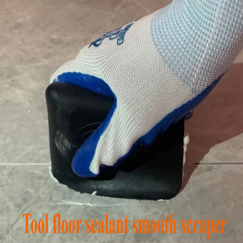 Caulking Finisher Tool Floor Sealant Smooth Scraper Tile Grout Finisher Grout Hand  Polyurethane Caulking Accessories squeegee