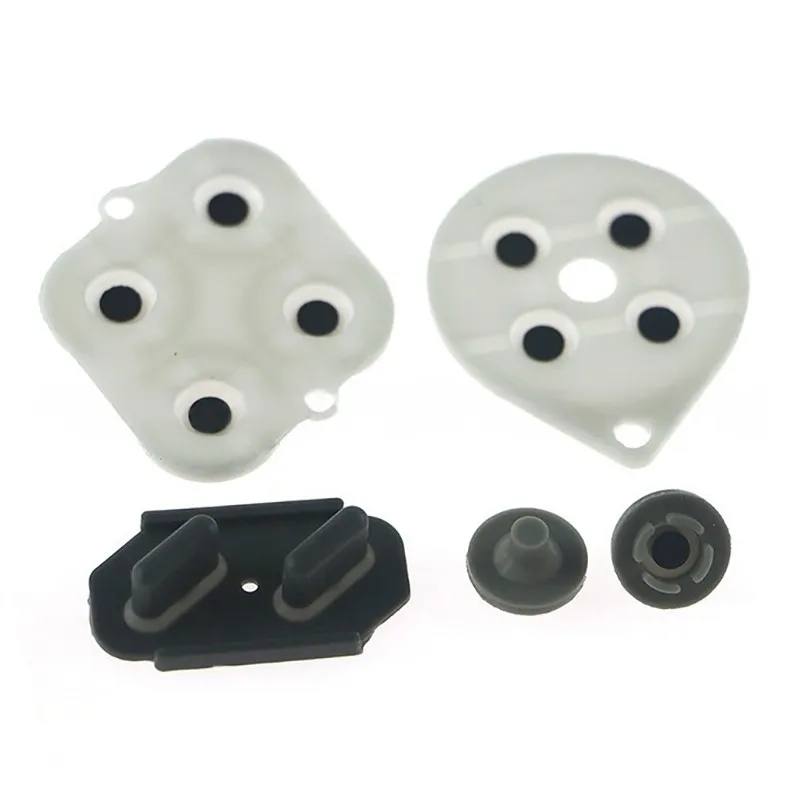 for SNES Button Conductive Rubber Pad Repair Part for Super Nintendo Entertainment System Game Console Button Rubber Pad Replace