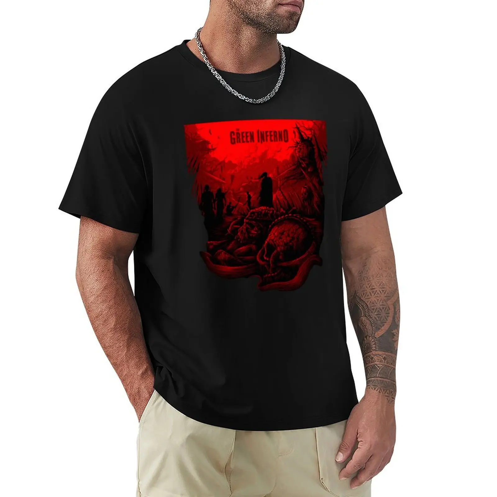 The Green Inferno T-Shirt Vintage Style Printed Top
