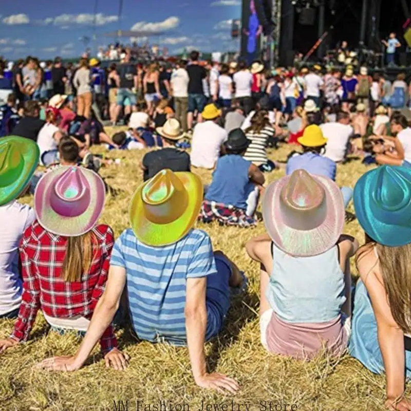 

D0UB Модная винтажная ковбойская шляпа в западном стиле с большими полями, шляпы Fedora, фетровая ковбойская джазовая шляпа, со