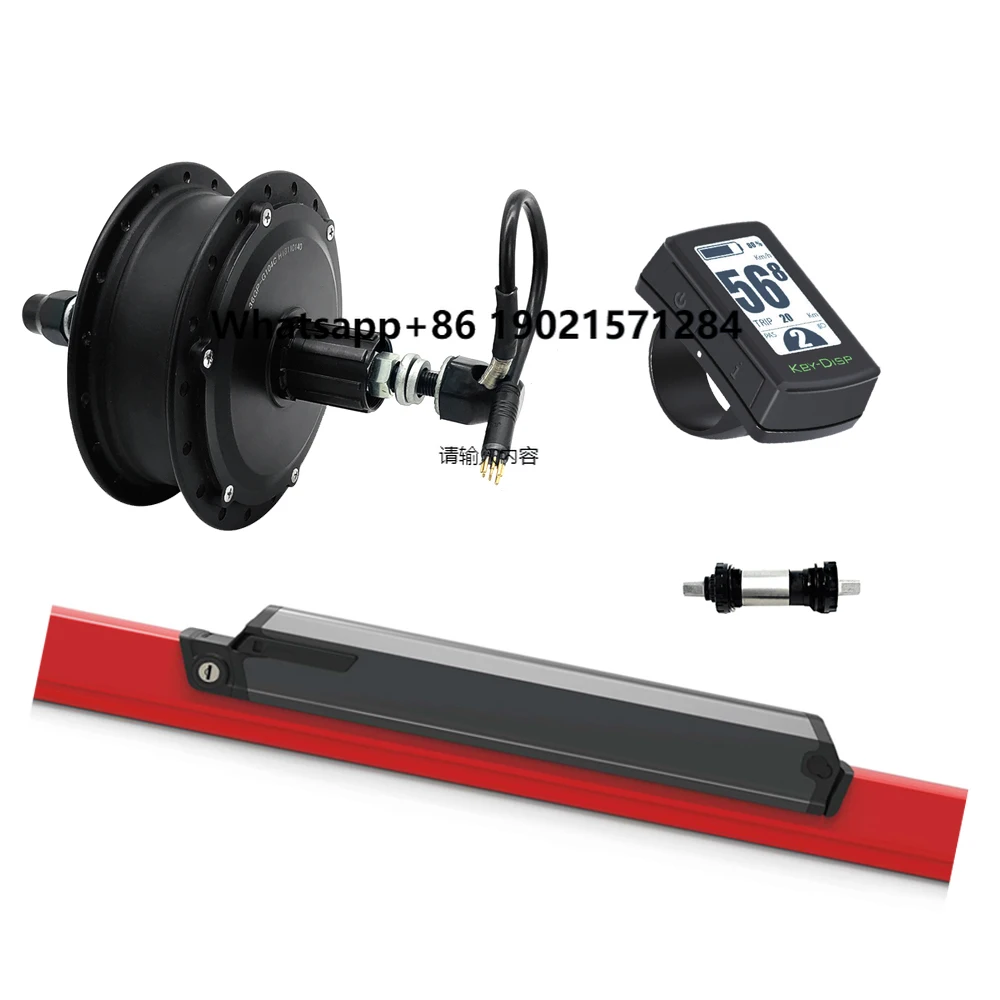 

Greenpedel Ebike Accessories with Electric Bicycle Frame and Battery System